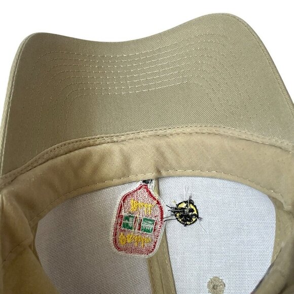 Otto Pickle Ball Adjustable Hat Cap Embroidered Paddle and Ball Khaki One Size - Picture 11 of 11